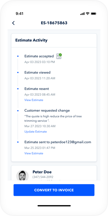 Build a Strong Estimate and Invoicing Process.